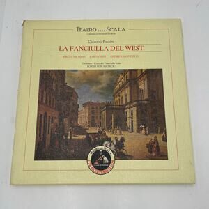 Vintage Puccini, Nilsson, Gibin, Mongelli LP Record La Fanciulla Del West Opera